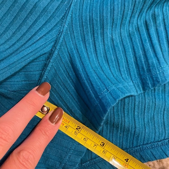 FP Movement Women’s Blissed Out Romper in Teal Size XS Activewear One Piece - Picture 8 of 9